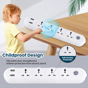 6 Way Electrical <strong>Extension</strong> <strong>Socket</strong>/ <strong>Multiple</strong> Power <strong>Socket</strong>/ <strong>Extension</strong> Cord <strong>Multiple</strong> <strong>Socket</strong> - Product Image 4