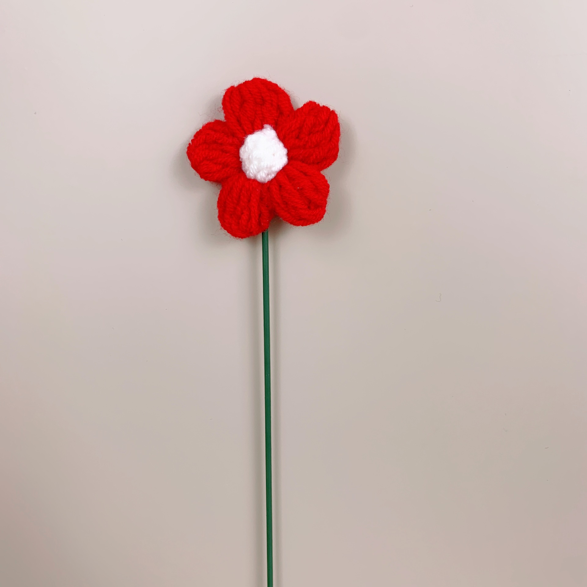 Coeur blanc rouge