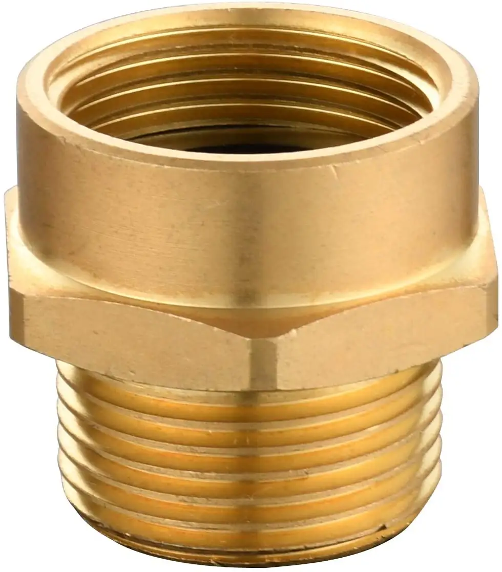 Connettore per raccordi per tubi in ottone G 1/2 ''filetto femmina a US 3/4'' adattatore per convertitore di raccordi per tubi filettati maschio