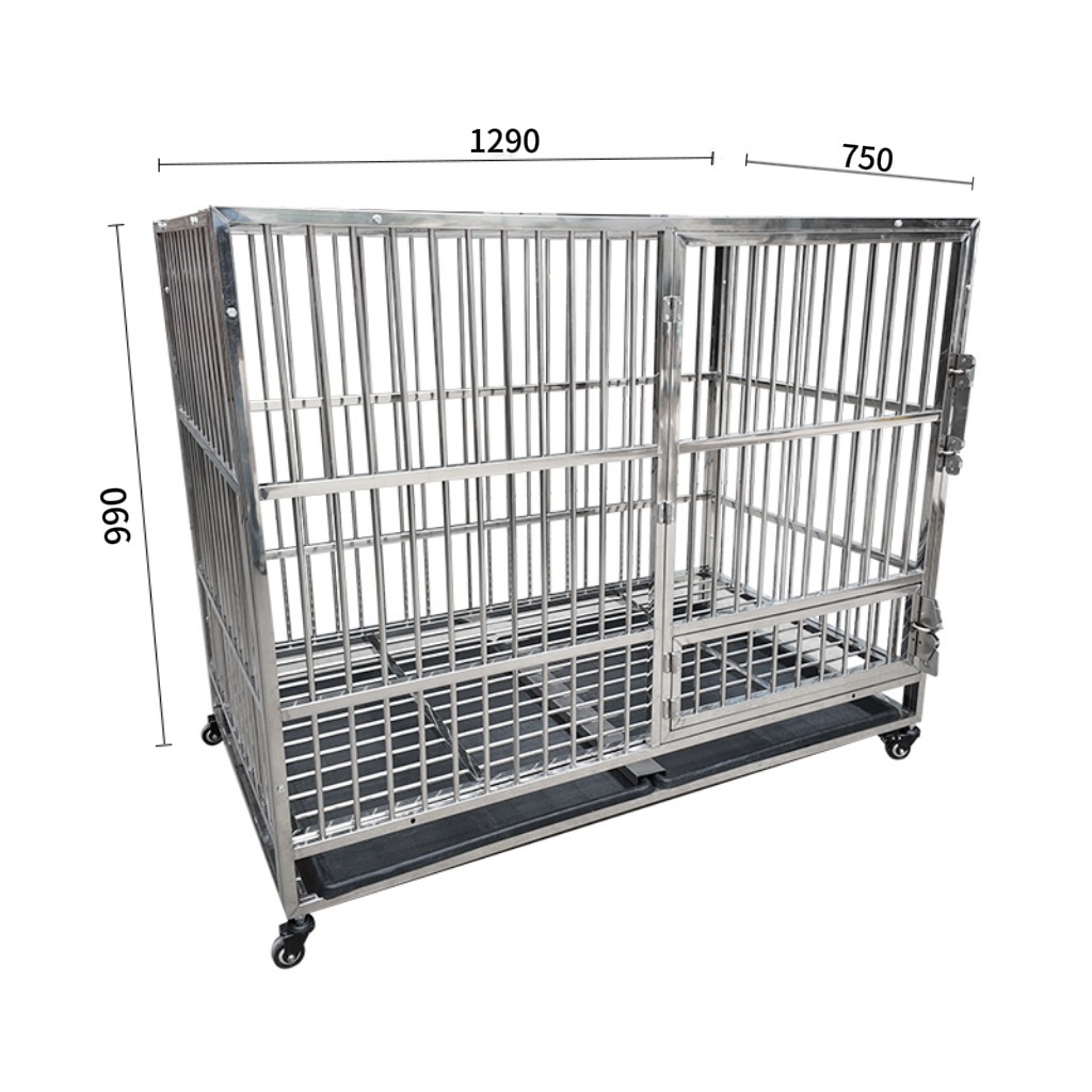 Large square tubular cage