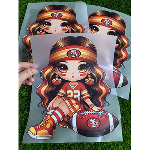 カスタムプラスチゾールスクリーンプリント転送カスタムデザイナー転送熱プレス印刷転送Tシャツビニールステッカー - Product Image 2