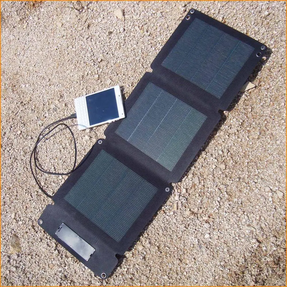 Chargeur solaire mobile de taille pliée de Tablette pour des téléphones portables, Ipads