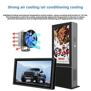 Best Selling55-Inch IP65 Waterproof Explosion-Proof Vertical <strong>LCD</strong> Advertising Screen SDK <strong>Function</strong> Outdoor Digital Signage <strong>Display</strong> - Product Image 4