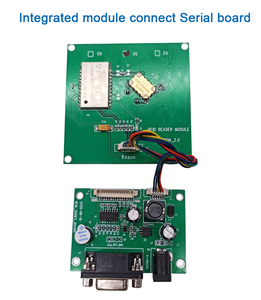 Lector de tarjetas UHF, lector de tarjetas de acceso a USB, módulo de lector de tarjetas de escritorio, FM-512, TTL