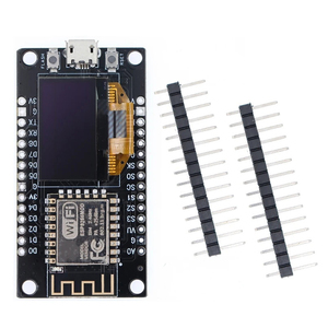 NodeMCU ESP8266 geliştirme kurulu ile 0.96 inç OLED ekran, CH340 sürücü modülü için IDE/Micropython programlama