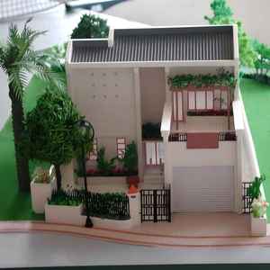 工場カスタム不動産モデル建物ライト大規模モデルモダン木造住宅3Dプリンターハウスヴィラ - Product Image 3