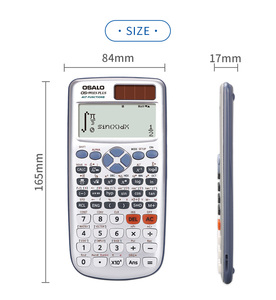 417 calcolatrice funzione OS-991ES più 10 + 2 cifre studente calcolatrice matematica doppia potenza scientifica calcolatrice - Product Image 5