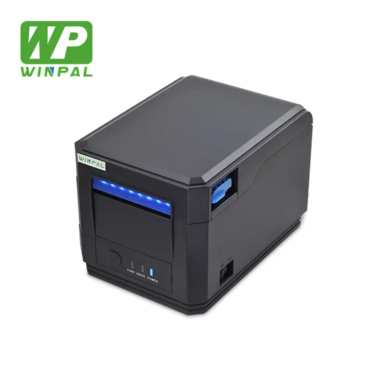 Winpal WP300F 레스토랑 티켓 80mm 영수증 프린터 RS232 USB 이더넷 포트 열 송장 프린터 와이파이