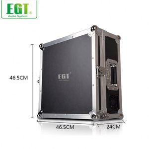 EGT 24数字混响效果混音器音频功率混音器，带盖12通道专业混音器 - Product Image 4