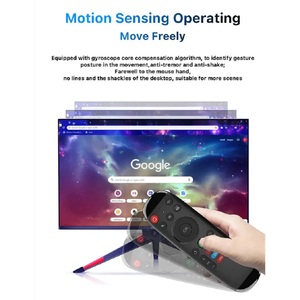 Ratón inalámbrico M6 Fly Air, miniteclado, Control remoto, 2,4G, recargable, portátil, Smart Android TV Box PC - Product Image 6