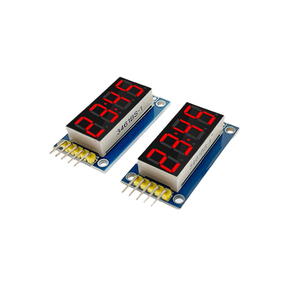7 Segment TM1637 LED 4 bit dijital tüp LED ekran modülü ile saat ekran TM1637
