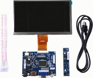 Pantalla LCD IPS o TN de 7 pulgadas, 1024*600, 800x480, módulo Lcd Tft de 7 pulgadas, placa de Control de pantalla de entrada de señal VGA, está disponible - Product Image 3