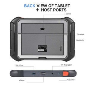 2025 XTOOL D9S PRO conexión WIFI escáner de diagnóstico automático compatible con codificación ECU topología mapeo programación clave 42 funciones de servicio
