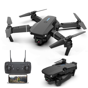 2025 Cheap Beginner Drone 10 <strong>Minutes</strong> 4 Axis WiFi Flight Controller LED Dual Camera 4K Video VTOL E88 Pro RC Drones - Product Image 3