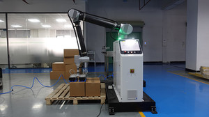 Sistema de paletización robótico totalmente automático Chanfer Robot de paletización de carga y descarga para contenedor