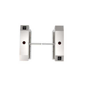 Stainless Steel Automatic Swing Barrier Gate for Buildings Offices Gyms <strong>Entry</strong> Access Control with Touch Screen Display - Product Image 4