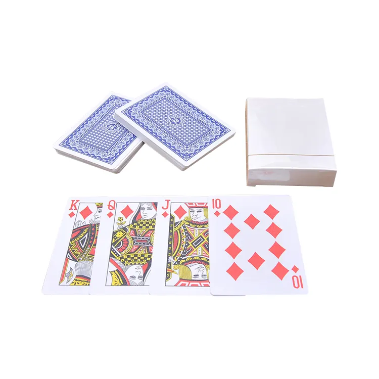 SHUNDA vente chaude conception personnalisée bonne qualité imprimé poker cartes à jouer où acheter en plastique 100% étanche Normal 8020-YN28