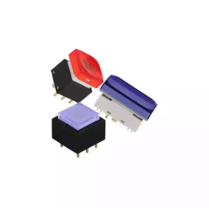 PLB momentaneo e alternanza PCB & Wire Mount illuminato interruttore a pulsante (per sistema di controllo Audio Video) - Product Image 1