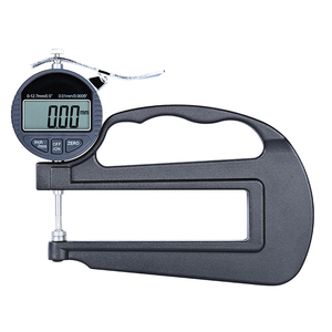 <strong>Deep</strong> <strong>Throat</strong> Digital Thickness Gauge Meter <strong>Micrometer</strong> with 0-10mm & 0-25mm Probe Sizes Dual Range Gauges Product Category