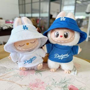 Labubu DodgersジャージーアウトフィットアクセサリーセットLabubuブラインドボックスに対応した教育玩具スタイリッシュなLA Labubu服 - Product Image 2