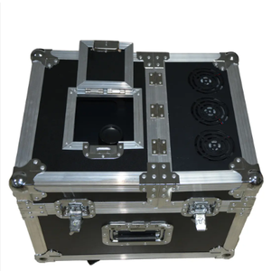 DJ 600W双Hazer DMX/遥控器无预热时间阶段双Haze机飞行案例发光二极管激光光源白色发射