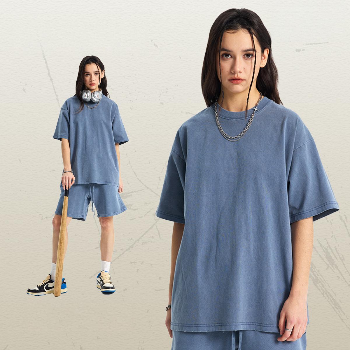 Vintage gray blue
