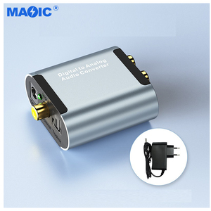 New Aluminum Alloy Digital to Analog Audio <strong>Converter</strong> <strong>SPDIF</strong> Fiber Coaxial to Left Right Channel with 3.5mm Decoder <strong>Converter</strong> - Product Image 3