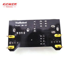 MB-102 di vendita diretta in fabbrica DC6.5 ~ 12V e modulo di fornitura USB 3.3V Dual Road Bread Board Black Module Kit per Arduino - Product Image 6