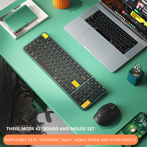 Dual-mode Wireless Dual <strong>Keyboard</strong> Charging Mouse Office <strong>Computer</strong> Mobile Phone Tablet <strong>Keyboard</strong> and Mouse Set - Product Image 2