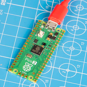 Original <strong>Raspberry</strong> <strong>Pi</strong> Pico 2 Development Board RP2350 Microcontroller Dual Arm Cortex-M33 Dual Hazard3 RISC-V Processor 150MHz