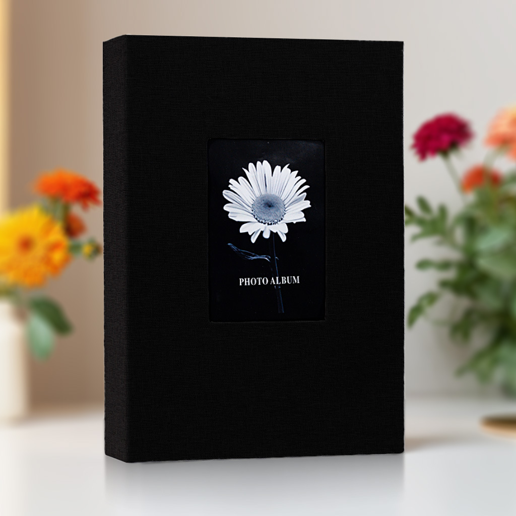 Style chrysanthème noir
