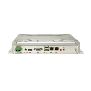 頑丈なファンレス産業用パネルPCIntelCore i5 5200U 6300U第5/第6世代プロセッサ、2 * Lan 6 * ComポータブルコンピューターミニPC