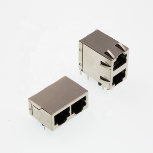 YZlink kaynağı yüksek kaliteli korumalı RJ45 kadın PCB ağ kablosu modüler Jack konektörü - Product Image 3