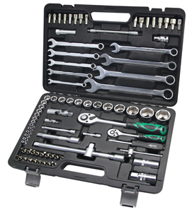 AE-S82 + 1 manuel makine oto tamir kombinasyonu aracı setleri küçük lokma anahtar kiti - Product Image 1