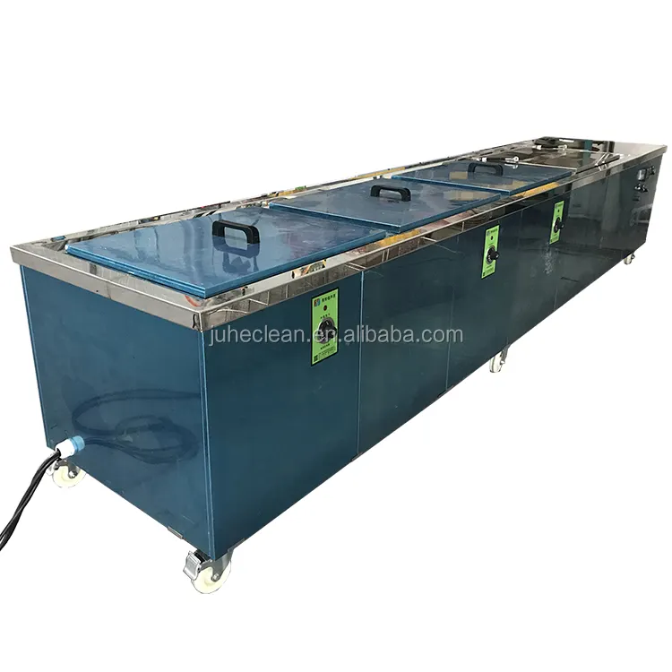 Multi Tanks industrial Ultrasonic Cleaner for Metal parts Surface Cleaning