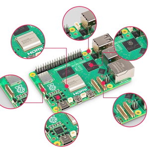 Raspberry Pi 5 2G generazione 5 scheda di sviluppo per braccio Cortex-A76 con Kit Linux per gli sviluppatori