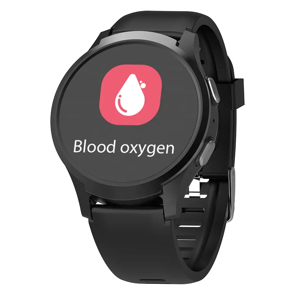 SOS bir anahtar alarmı 4G GPS izci kan oksijen testi sağlık anahtarı olderadults