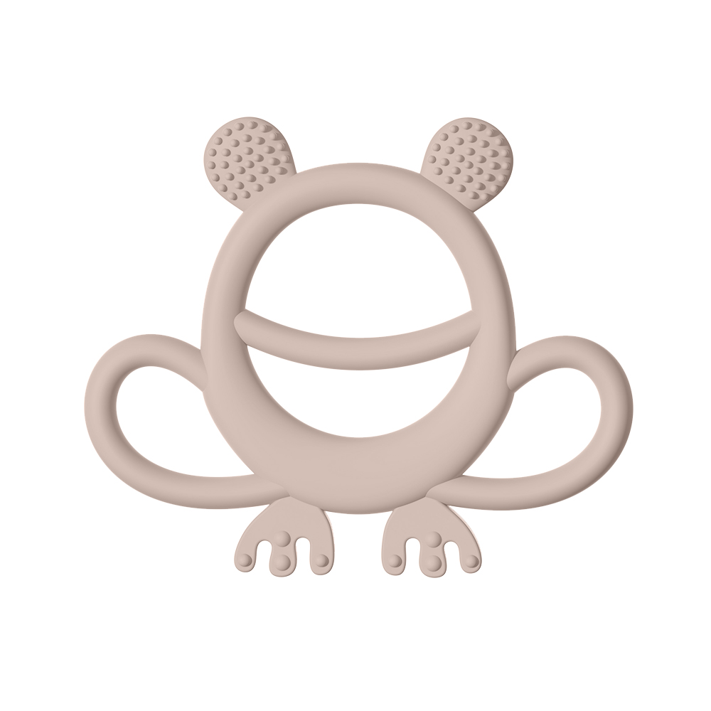 Anneau de dentition grenouille-rose