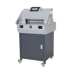 Tagliacarte ghigliottina 46cm dimensione A4/A3 460 v7 Mcgs unità di programmazione di controllo nuovo programma macchina per il taglio della carta - Product Image 1