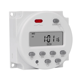 CN101A 5V 12V 24V 110V 220V Digitaler Timer-Schalter 7 Tage wöchentlich Programmier barer Zeitrelais-Programmierer Eingebauter Akku