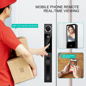 IP65 impermeabile Smart WIFI APP videocitofono sicurezza Face Fingerprint Home Outdoor Gate Card Code Door Lock - Product Image 4