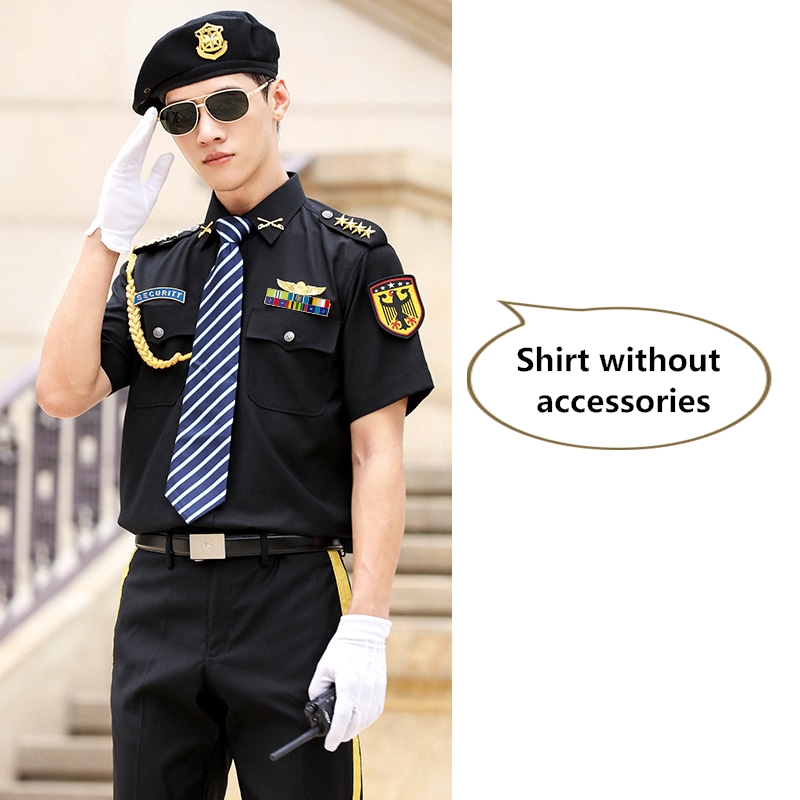 Chemise à manches courtes sans accessoires