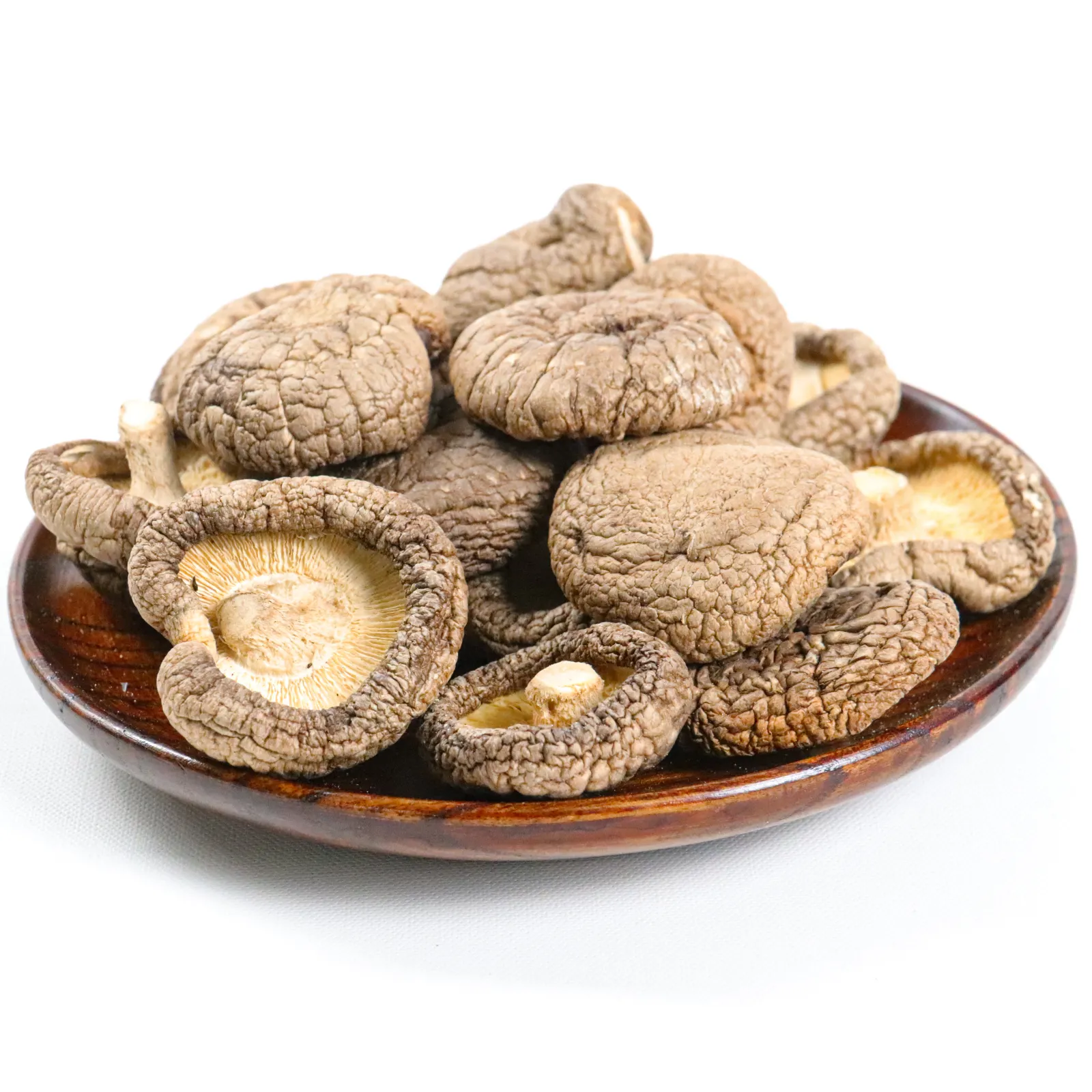 Funghi Shiitake commestibili crudi altamente essiccati funghi