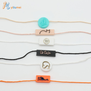 Cheap <strong>Custom</strong> Design Logo Plastic Seal <strong>Tag</strong> Garment Hangtag Labels Clothing Hangtag <strong>String</strong> - Product Image 2