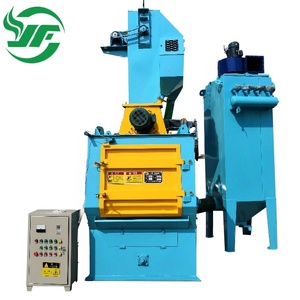 Q326 Tumble Belt Shot <strong>Blasting</strong> Machine <strong>Small</strong>-Scale Crawler Shot <strong>Blasting</strong> Machine Engine Motor Core Components for Deflashing