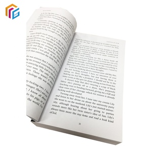 定制印刷5乘8英寸浪漫书籍新平装书完美装订书籍 - Product Image 2