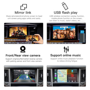 Wireless apple Carplay Android Auto <strong>Module</strong> <strong>Interface</strong> for Infiniti G37 Q50 Q50L Q70 Qx30 Qx50 Qx60 Qx70 QX80 with 7 Inch Screen - Product Image 4