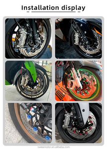 Motorcycle Modification Brake Disc for YAMAHA XMAX 300 Xmax300 300MM Floating Disc Original Factory Calipers Adapter <strong>Code</strong> - Product Image 5