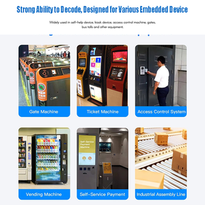 Escáner de código de barras de montaje fijo con detección automática, lector de código Qr integrado de tamaño Mini, módulo de escáner de código de barras 2D - Product Image 6
