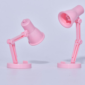 迷你发光二极管台灯创意小卧室夜灯迷你书夹灯暖光护眼小台灯 - Product Image 1